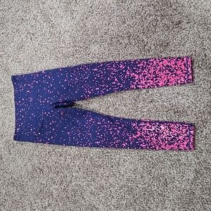 ZYIA Blue and Pink Women's Leggings